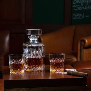 ARNSTADT KRISTALL Whisky Whiskey Karaffe Venedig (25 cm) - Kristallglas mundgeblasen · von Hand geschliffen · Handmade in Germany