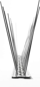 ADERYN nerezové hroty SS2 ochrana pred vtákmi 1ks 50cm 24 hrotov