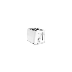Tefal Loft TT7611, 2 Scheibe(n), Chrom, Weiß, Tasten, Drehregler