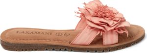 Lazamani Zinnia Damen Leder-Pantoletten Coral Größe 39