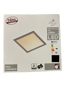 Nino LED Deckenleuchte - Paul - 30x30 cm - 18 Watt - 2.300 lm - NEU