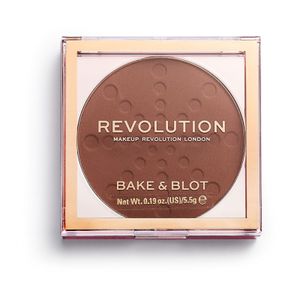 Makeup & Bake Revolution Blot Pressed Puder Deep Dark 5.5g