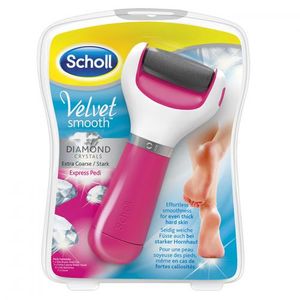 Scholl Velvet smooth Expr.Pedi Odstraňovač mozoľov ružový 1 ks
