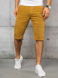 Dstreet Herren Jeans-Shorts Becky yellow 38