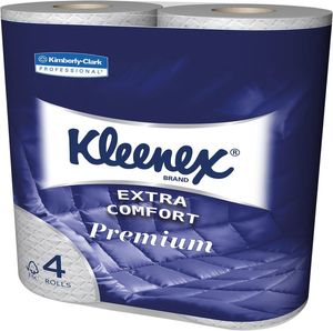 Toilettenpapier Kleenex Premium 4-lagig weiß, f.Spender 6992,7191