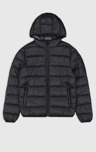 Champion Herren Winterjacke Legacy Outdoor Hooded Jacket Black Beauty L