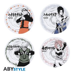 Naruto - Team 7 - Teller 4er-Set