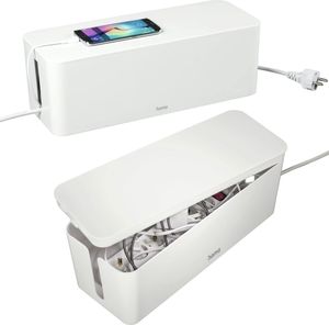 Hama "Maxi" Cable Box - Kabelbox - Wei (20662)