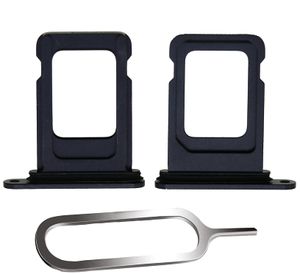 iPHONE 12 SIM KARTEN HALTER TRAY ADAPTER FACH STECKER SLOT CARD + NADEL SCHWARZ