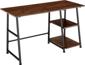 tectake Schreibtisch Paisley 120x50x73,5cm - Industrial dunkelbraun
