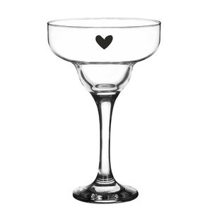 Clayre & Eef Martini-Glas 200 ml Glas Herz