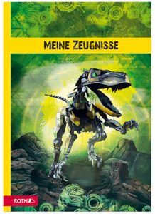 ROTH Zeugnismappe "Robo-Rex" DIN A4 inkl. 10 PP-Hüllen