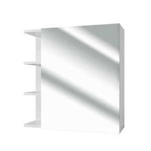 Vicco Bad Spiegelschrank Fynn, 62 x 64 cm, Weiß