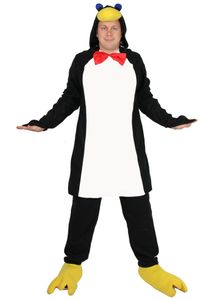 Pinguin Kostüm für Erwachsene Tierkostüm S - XXL, Größe:L