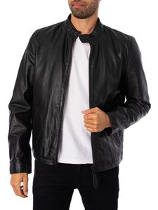 Schott Herren LC Bikerjacke, Schwarz