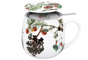 Könitz Becher mit Sieb und Deckel 420 ml My favourite tea Früchte / Teebecher