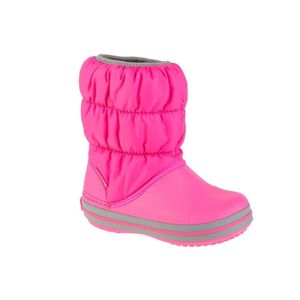 Crocs Winter Puff Boot Kids 14613-6TR, Schneestiefel, für Mädchen, Rosa, Größe: 34/35