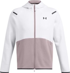 Under Armour Unstoppable Fleece Eu Reißverschlusspullover Weiß L / Regular Mann Weiß L