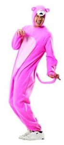 Panther Kostüm Overall  Pink, Größe:XL