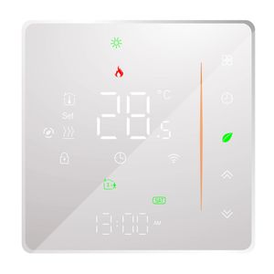 WiFi Intelligent Raumthermostat Thermostat, Warmwasserbereitung, wifi fußbodenheizung APP Control Voice Heizung Kompatibel mit Alexa/Google für zu Hause