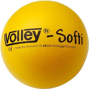 Volley Weichschaumball "Softi", Gelb