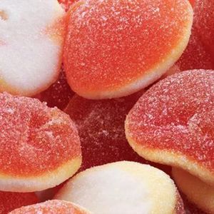 Halal Fruchtgummi Filled Peach fruchtig Pfirsich Geschmack 1kg