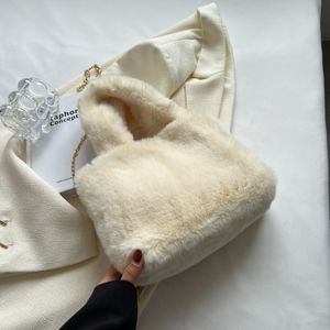 Nische Einzigartige Plüschtasche Frauen Herbst/Winter Kette Umhängetasche Pelzhandtasche Nische Einzigartige Plüschtasche Frauen Herbst/Winter Kette Umhängetasche Pelzhandtasche