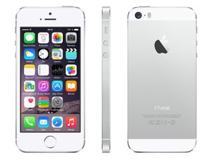 Apple iPhone 5S 32GB Silber Silver Guter Zustand in White Box