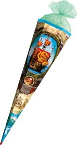 ROTH 678871 ROTH Schultüte "Piratenschiff", eckig, 850 mm