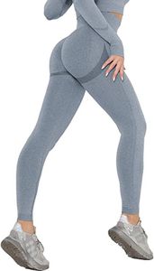 vokarala Yogaleggings »VOKARALA Sport-Leggings Damen,Yoga-Hose hohe Taille Sporthose Bauchkontrolle Anti-Cellulite Push-Up Gesäß elastisch ohne Nähte«