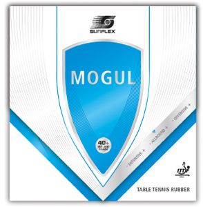 Sunflex Mogul Tischtennis-Belag, 2,0mm Schwamm schwarz | Tischtennisschläger Tischtennisbelag