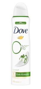 Dove Deo Spray 0% Zink Gurke 150ml Dove Deo Spray 0% Zink Gurke 150ml