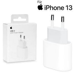 Original Apple für iPhone 13 Ladegerät 20W Power Adapter Charger USB-C Netzteil