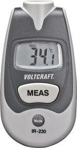 Termometr na podczerwień Voltcraft IR-230, optyka 1:1 -35 do +250 °C Termometr na podczerwień z futerałem (IR 230)
