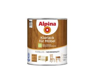 Alpina Klarlack für Möbel 750 ml farblos seidenmatt