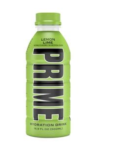 Prime Energy Drink - Lemon Lime - Hydration 16.9 fl / 500 ml - Logan Paul/KSI