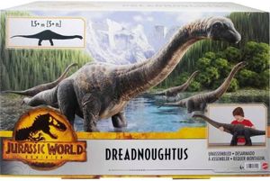 Mattel HHK92 - Jurassic World - Spielfigur, Dreadnoughtus über 1,5 Meter