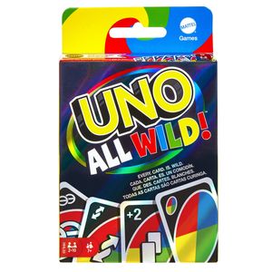 Mattel Games UNO All Wild Kartenspiel Familienspiel HHL33 - Neu /