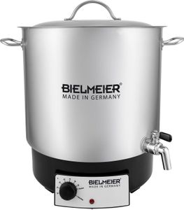 BIELMEIER Einkochautomat einwecken Edelstahl Auslaufhahn 3/8"1800W 29L BHG 690.