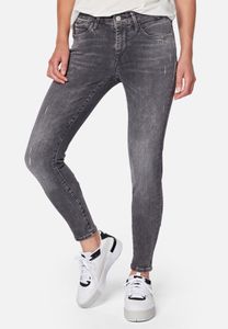 MAVI Damen Skinny Fit Jeans Denim Stretch Hose Bleached Used Design ADRIANA - 24W / 30L