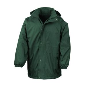 Result StormDri 4,000 pánska fleecová bunda, vetruodolná, nepremokavá BC884 (XL) (Green/Green)