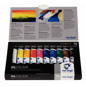 Van Gogh Ölfarben Set | 10 x 20ml Tuben: Hervorragende Qualität, Lichtechtheit und Langlebigkeit