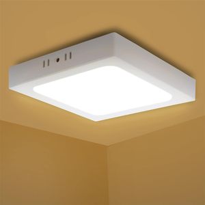 Aigostar Deckenlampe led 18W 3000K Deckenleuchte, 1510lm lampen decke ideal für Badezimmer Balkon Flur Küche Wohnzimmer, Warmweiß Badezimmerlampe D226*H35mm [Energieklasse A+]