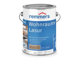 Remmers Wohnraum-Lasur toskanagrau 2,5 l, Holzlasur innen