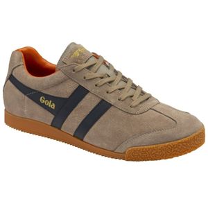 Gola Harrier Suede Mode-Sneakers Braun CMA192FE