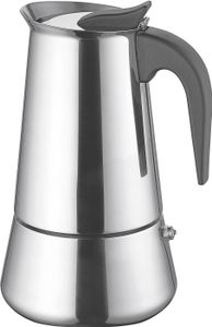 Weis 16976 Espressokocher 6 Tassen, silber
