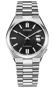 Citizen Herren Automatik Armbanduhr aus Edelstahl mit Edelstahl Armband - Tsuyosa Collection - NJ0150-81E