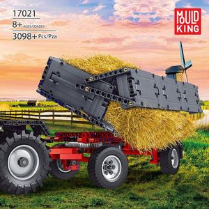 3098PCS, Spielzeug Bausteine Modell Traktor Erweiterungspaket Geschenk Mould King 17021