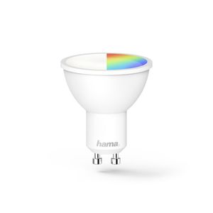 Hama WLAN-LED-Lampe GU10 5,5W RGBW, dimmbar, Reflektor  176598