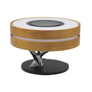 Fontastic Exclusive Exclusive Multi-Funktions Lampe Icona TWS Lautsprecher, 2x5W, Induktive Ladestation, Uhr